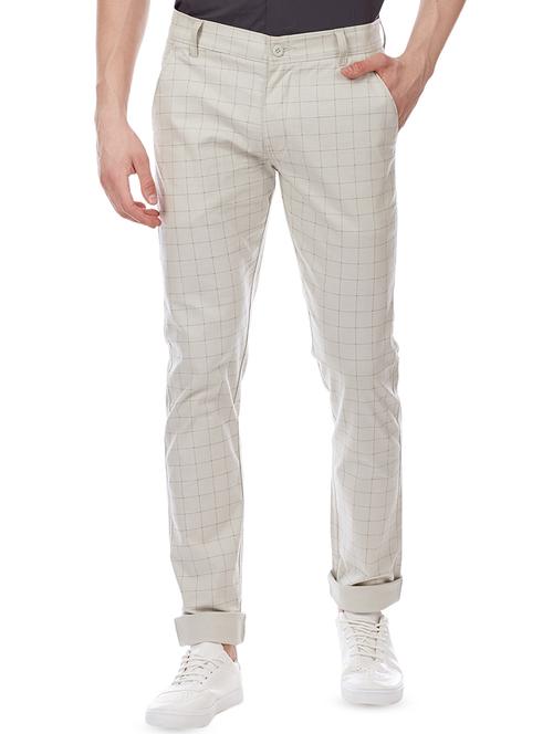 green checkered chinos - 16214431 - Very Small Image - 1