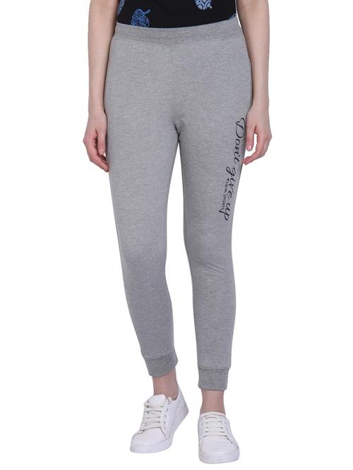 letter print mid rise jogger - 16214478 - Very Small Image - 1