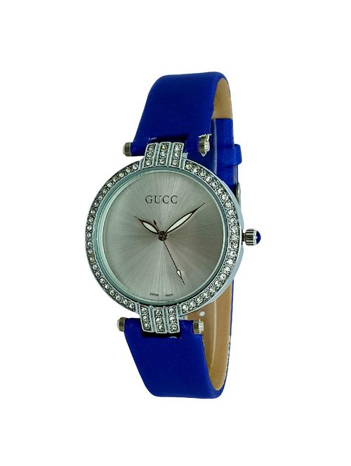 leatherette strap analog watch(jm464) - 16214765 - Very Small Image - 1