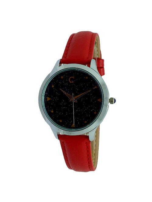 leatherette strap analog watch(jm511) - 16214811 - Very Small Image - 1