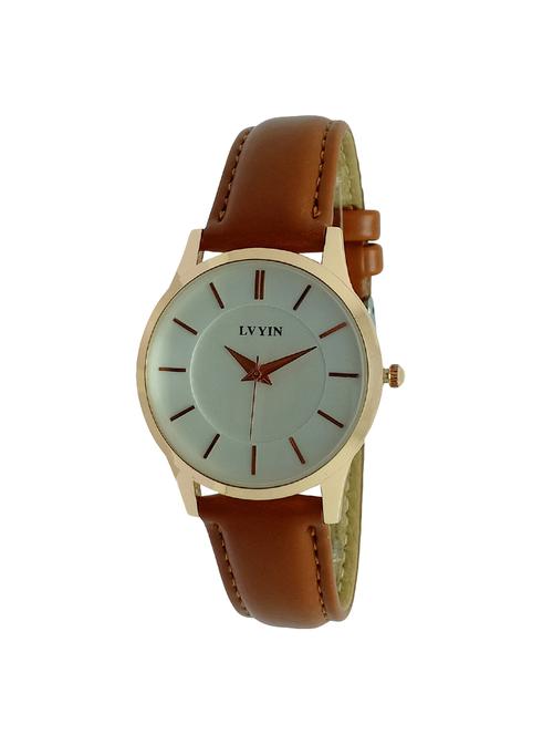 leatherette strap analog watch(jm527) - 16214826 - Very Small Image - 1