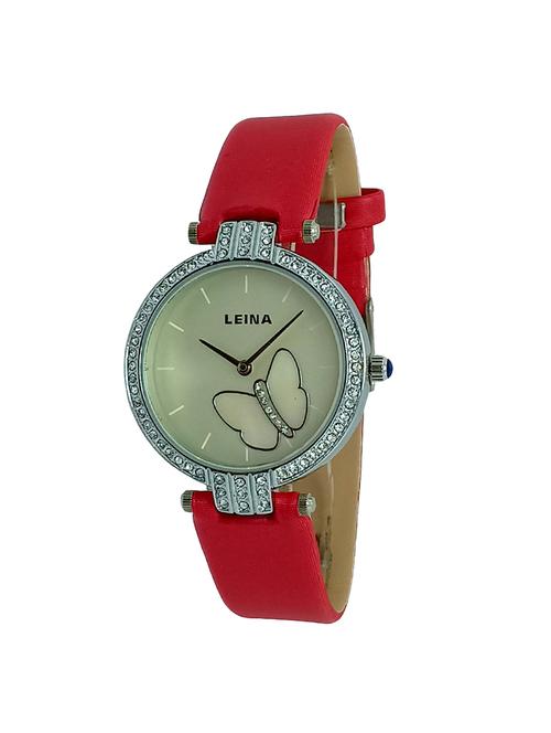 leatherette strap analog watch(jm530) - 16214829 - Very Small Image - 1