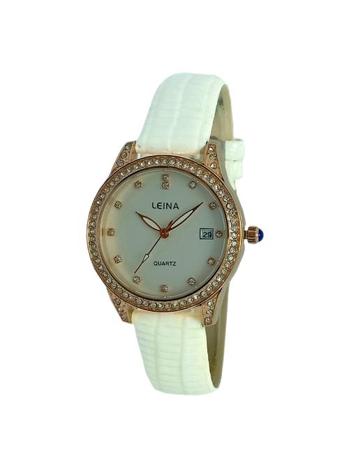 leatherette strap analog watch(jm539) - 16214838 - Very Small Image - 1