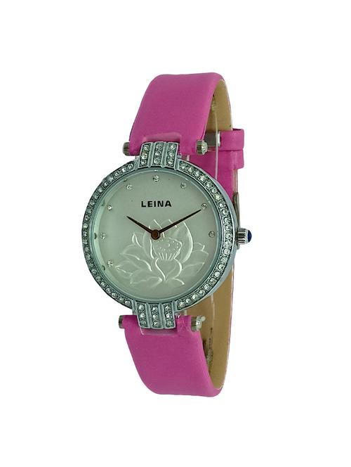 leatherette strap analog watch(jm576) - 16214874 - Very Small Image - 1