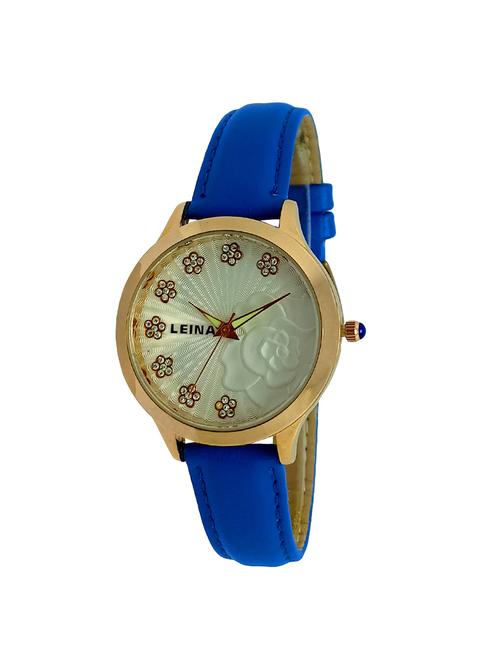 leatherette strap analog watch(jm587) - 16214885 - Very Small Image - 1
