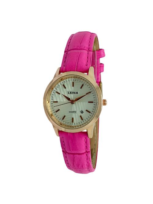 leatherette strap analog watch(jm919) - 16214917 - Very Small Image - 1