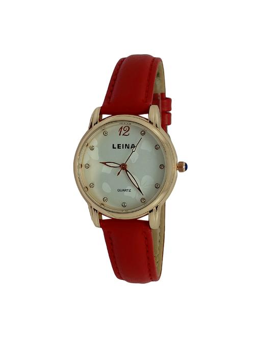 leatherette strap analog watch(jm922) - 16214920 - Very Small Image - 1