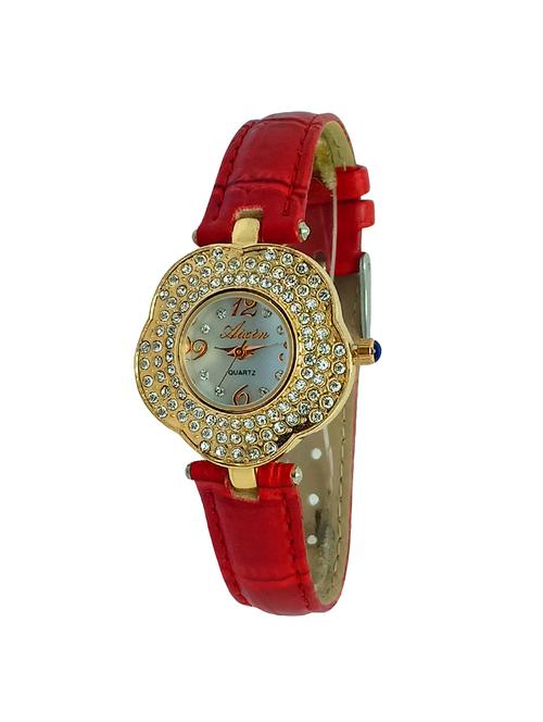 leatherette strap analog watch(jm961) - 16214959 - Very Small Image - 1