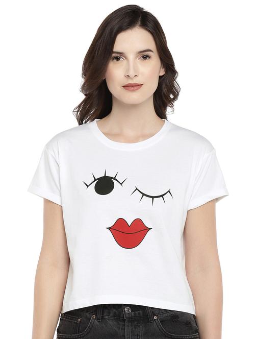 graphic print short sleeved tee - 16215308 - Very Small Image - 1