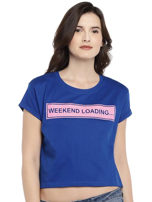 quirky print short sleeved tee - 16215316 - Very Small Image - 1