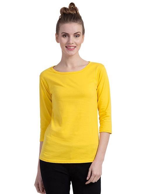 round neck solid tee - 16216117 - Very Small Image - 1