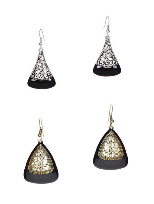 silver brass earring - 16216295 - Very Small Image - 1