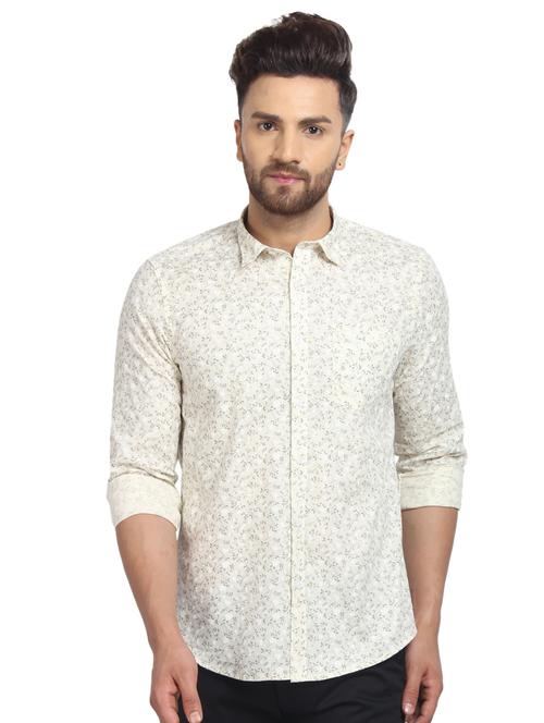 mens florals casual shirt - 16217440 - Very Small Image - 1