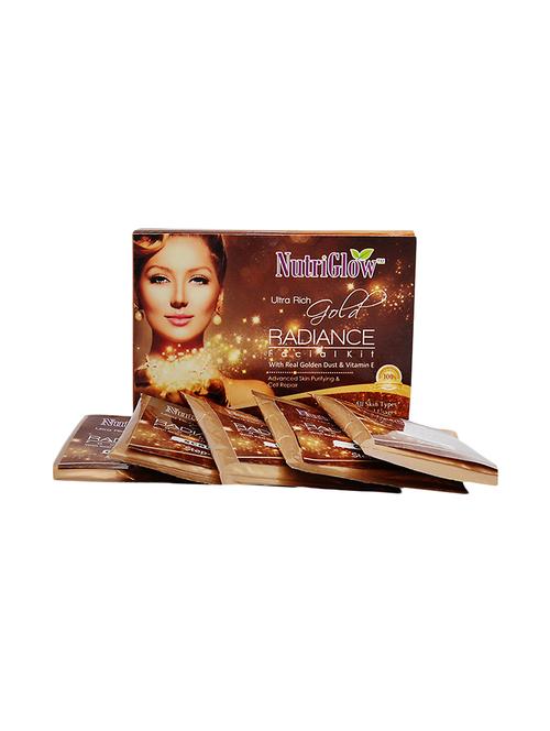 nutriglow-gold radiance facial kit - 16217534 - Very Small Image - 1