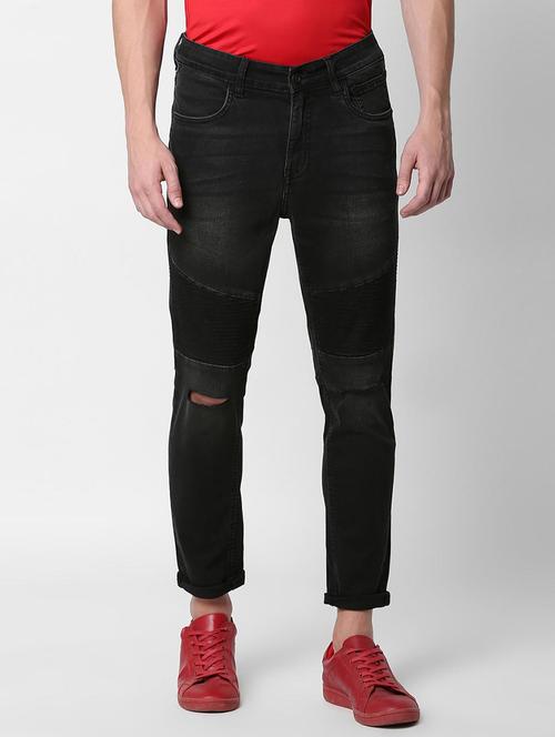 black biker jeans - 16218558 - Very Small Image - 1