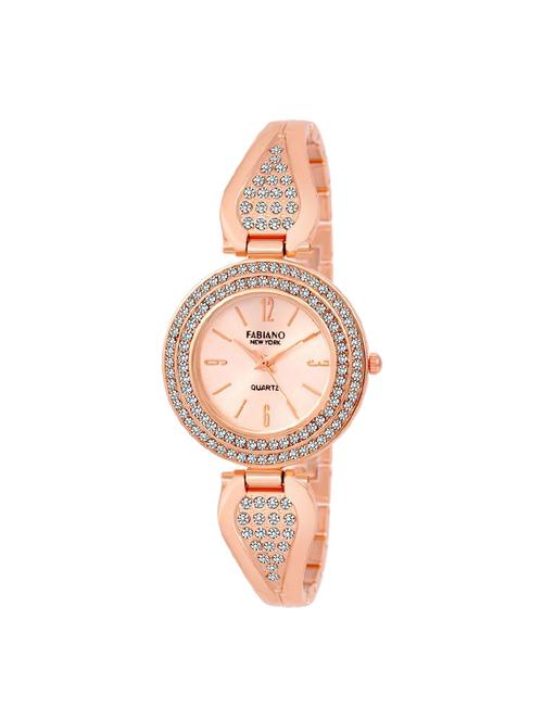 fabiano new york fny138 rose gold strap color for women/girls - 16219995 - Very Small Image - 1