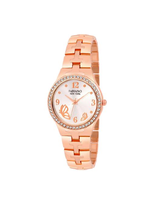 fabiano new york fny139 rose gold strap color for women/girls - 16219996 - Very Small Image - 1