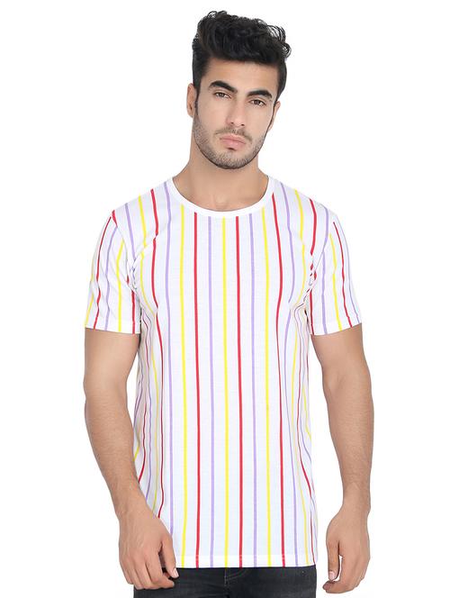 white striped t-shirt - 16221943 - Very Small Image - 1