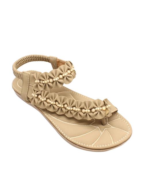 beige back strap sandals - 16222634 - Very Small Image - 1