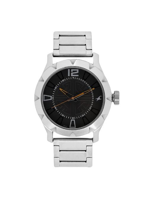 fastrack grey dial men's analog watch - 3139sm01 - 16223805 - Very Small Image - 1