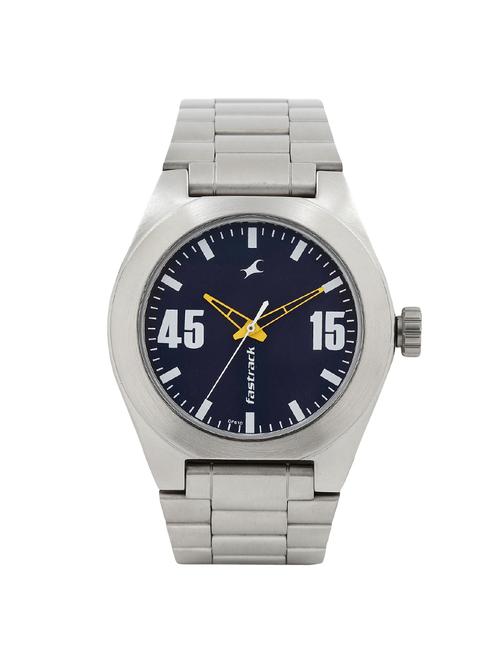 fastrack analog blue dial men's watch - 3110sm03 - 16223814 - Very Small Image - 1