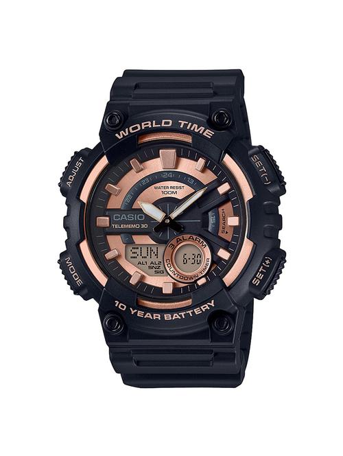 casio brown dial men watch-ad222 - 16224003 - Very Small Image - 1