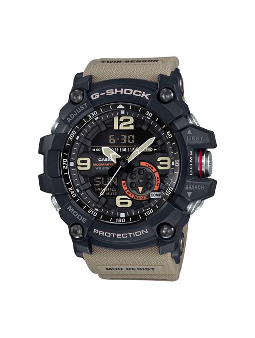 casio black dial digital and analog watch for men - g661 - 16224019 - Very Small Image - 1