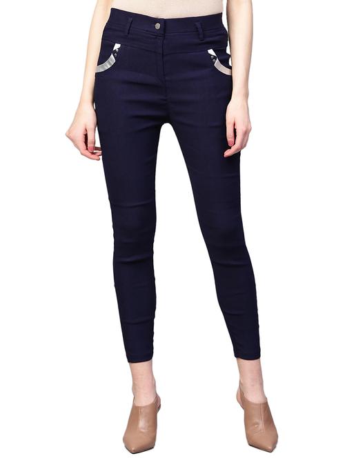 contrast piped pocket detail jegging - 16225896 - Very Small Image - 1
