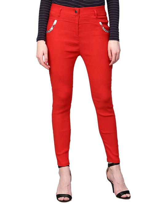 contrast piped pocket detail jegging - 16225899 - Very Small Image - 1