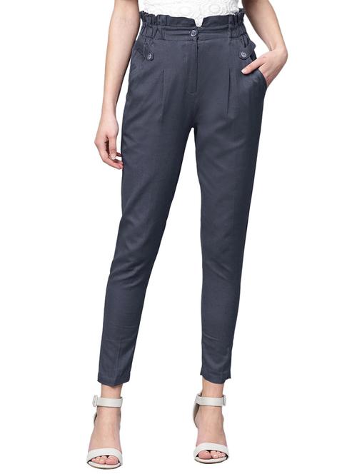 frill waist slim fit trouser - 16225937 - Very Small Image - 1