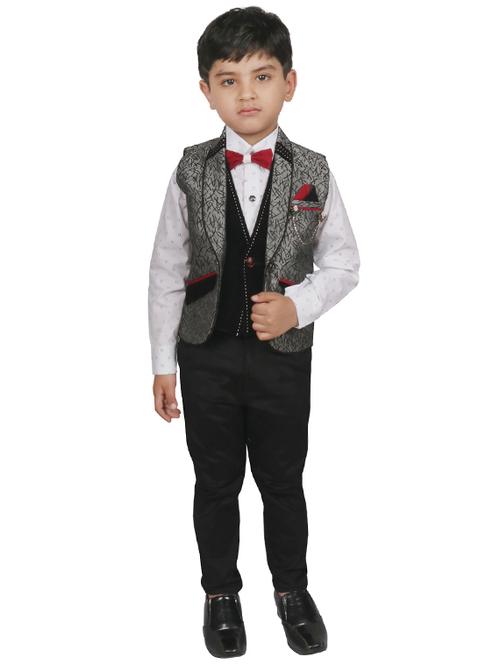 grey polyester suit set - 16226182 - Very Small Image - 1