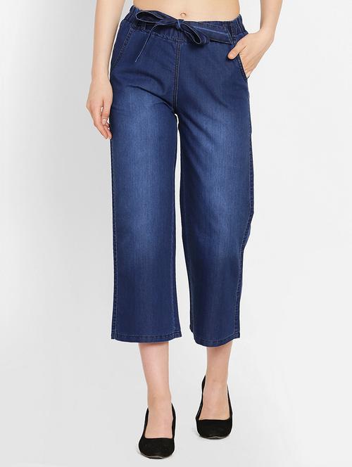 knot detail wide leg trouser - 16226884 - Very Small Image - 1