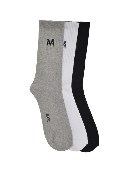 set of 3 multi colored cotton no show sock - 16227035 - Very Small Image - 1