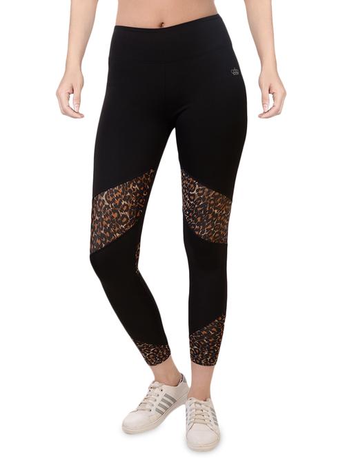 animal print panel high rise legging - 16227437 - Very Small Image - 1