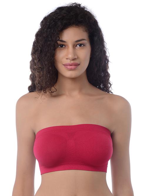ribbed edge tube bra - 16227463 - Very Small Image - 1