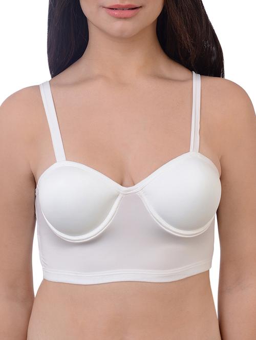 lightly padded cage bra - 16227499 - Very Small Image - 1