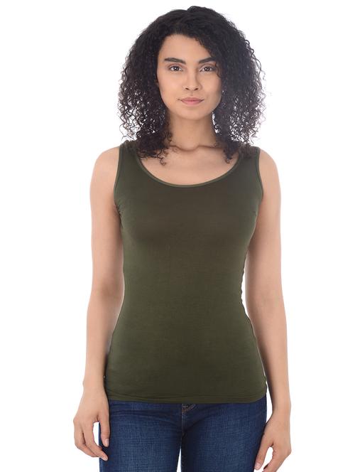 scoop neck solid camisole - 16227545 - Very Small Image - 1