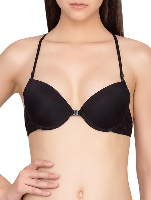 styled back front open bra - 16227645 - Very Small Image - 1