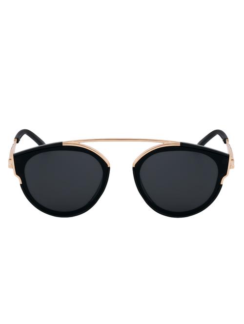 royal son uv protected oval premium sunglasses for women (hi0090|59|black lens) - 16229516 - Very Small Image - 1