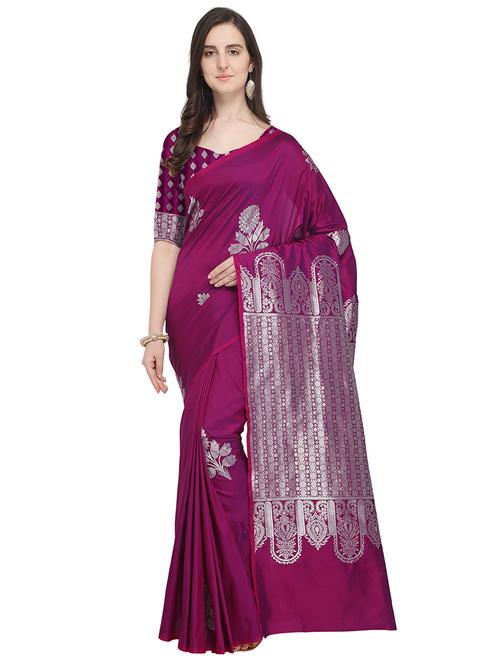 self-design woven saree - 16230465 - Very Small Image - 1