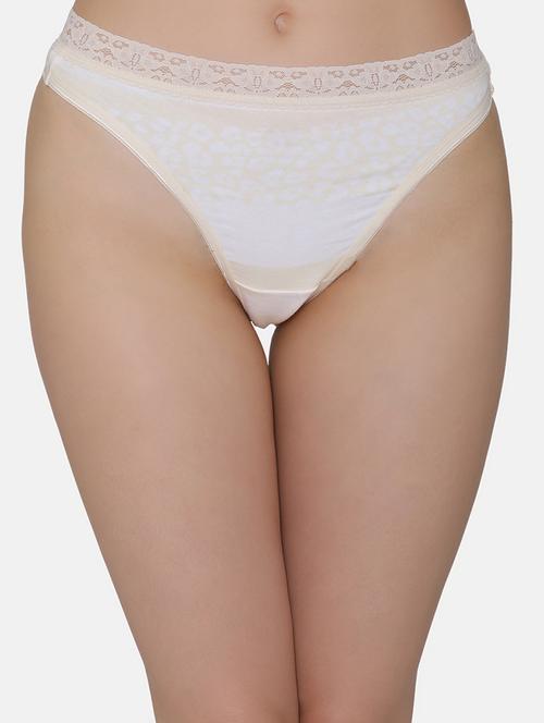 lace detail thongs - 16236712 - Very Small Image - 1