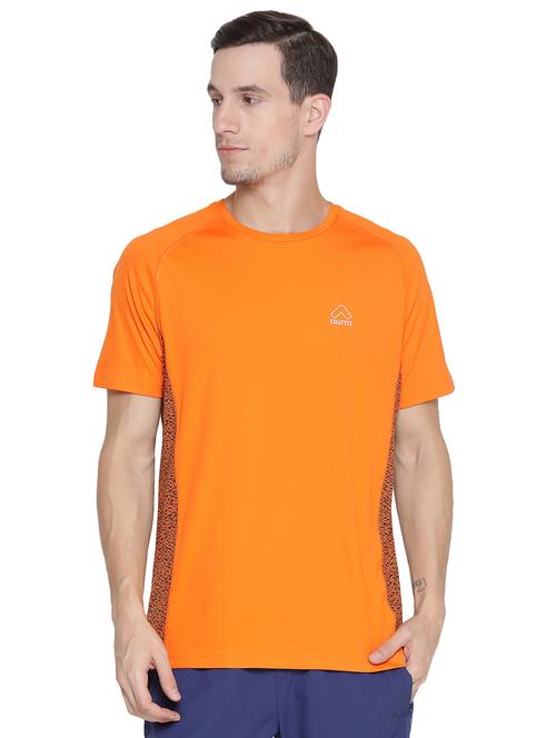 orange solid t-shirt - 16236842 - Very Small Image - 1