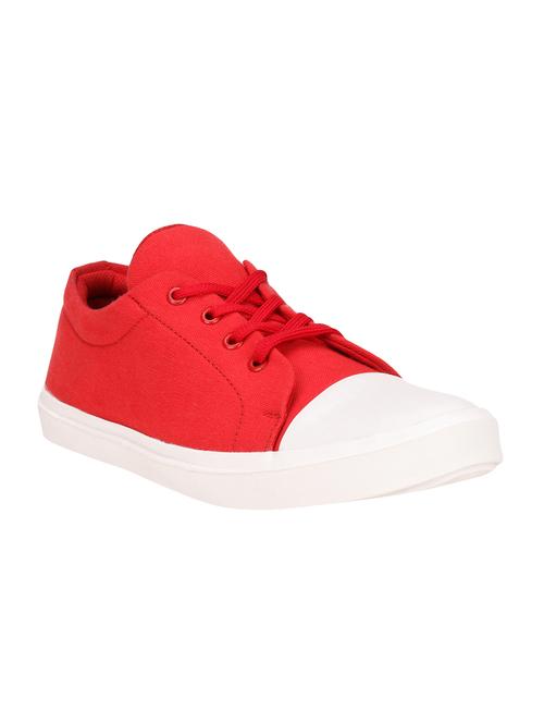 red canvas sneaker - 16237096 - Very Small Image - 1