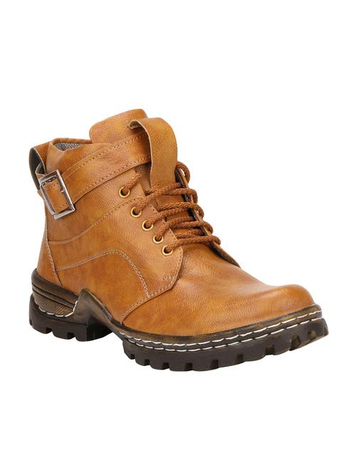 tan leather boot - 16237099 - Very Small Image - 1