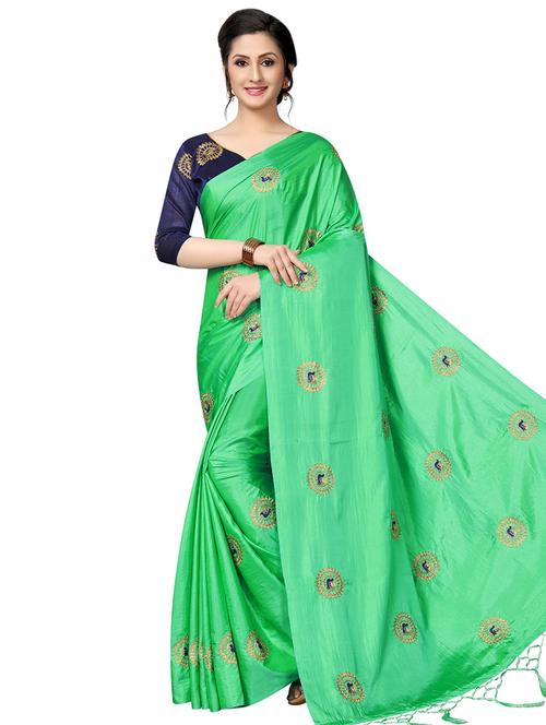 conversational embroidered saree - 16237208 - Very Small Image - 1