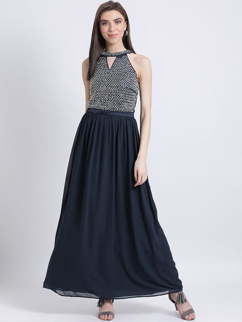 embellished gathered gown - 16237262 - Very Small Image - 1