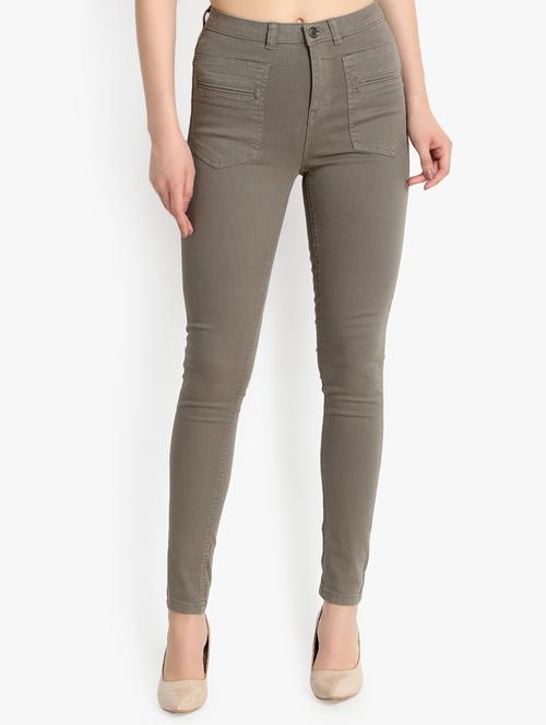 high rise pocket patch jeans - 16237384 - Very Small Image - 1