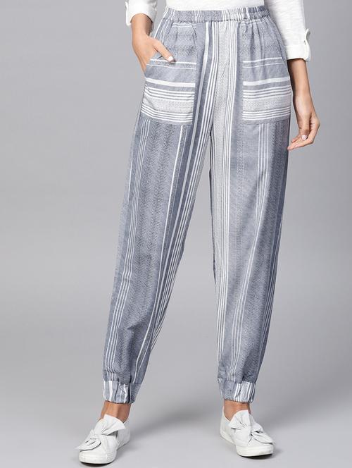 pocket patch striped trouser - 16237386 - Very Small Image - 1