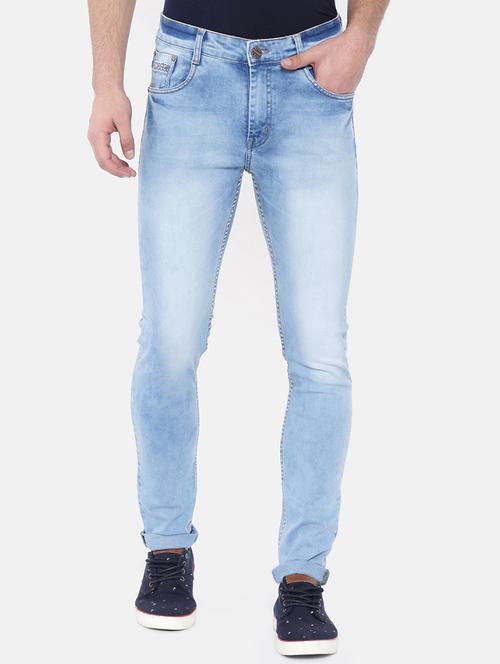 blue heavy washed jeans - 16237524 - Very Small Image - 1