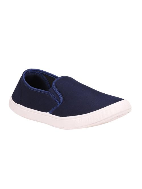 navy synthetic slipons - 16237710 - Very Small Image - 1